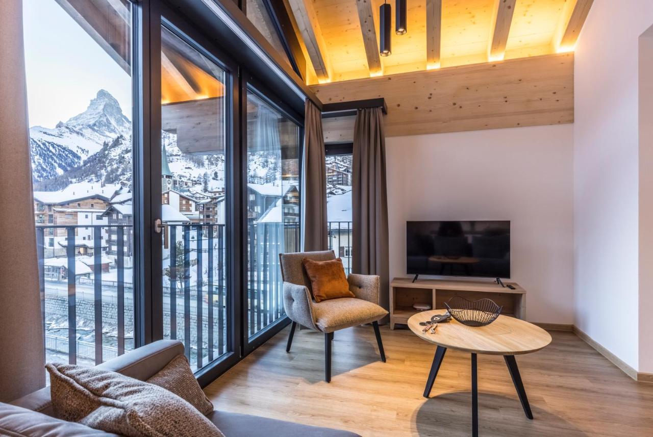 Haus Zur Bruecke Apartment Zermatt Luaran gambar